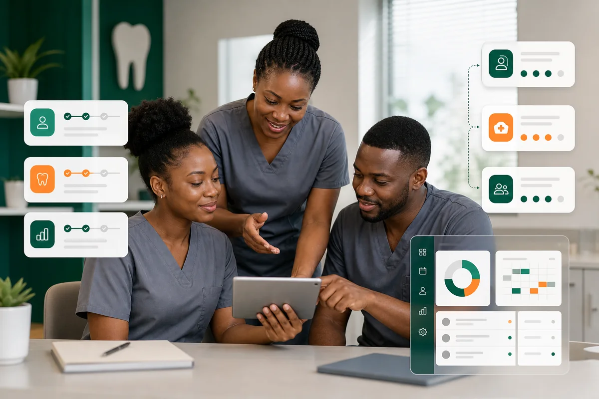 Staff training for SmileFlow onboarding